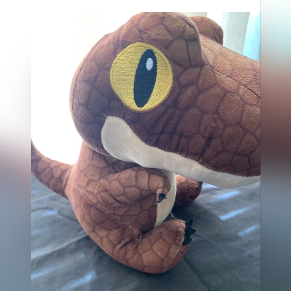 Brown Juruassic World Brown Dinosaur Plush Toy